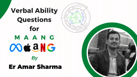 Verbal Ability Question for MAANG